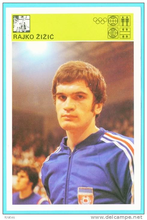 Svijet Sporta Cards - Rajko Žiži&#263;    288    Basketball - Baloncesto