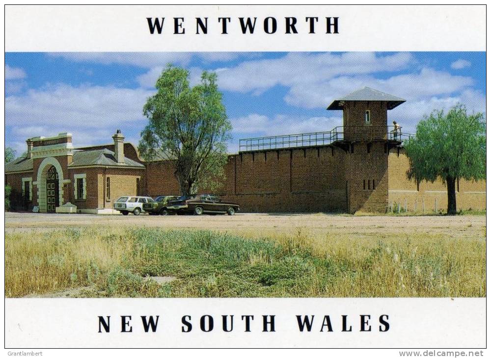 The Jail - Gaol 1880-1927 At Wentworth, NSW - Nucolorvue NCV 7612 Unused - Autres & Non Classés