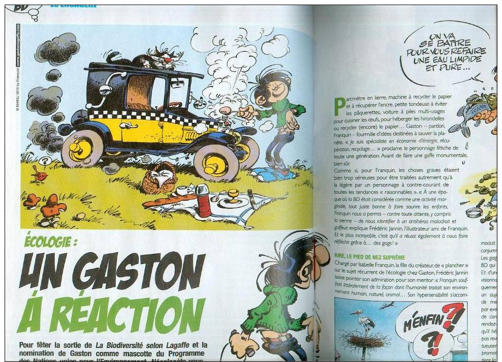 No PAYPAL !! : NéoPlanète 13 Franquin GASTON L'écolo , Astérix Tintin Babar Gaston Lagaffe En Réaction ,bd Etc...Eo NEUF - Autre Magazines