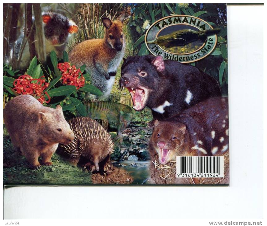 (03) Postcard View Folder - Depliant De Carte Postale - Tasmania -  Wilderness - Wilderness