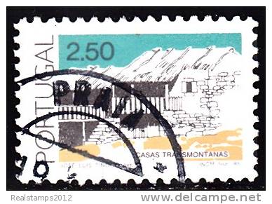 PORTUGAL - 1985-1989,  Arquitectura Popular Portuguesa.  2.50  (Casas Transmontanas) (o) Afinsa Nº 1712 - Gebraucht