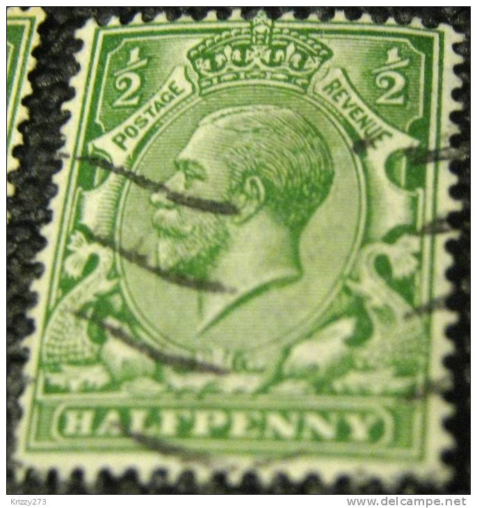 Great Britain 1912 King George V 0.5d - Used - Non Classés