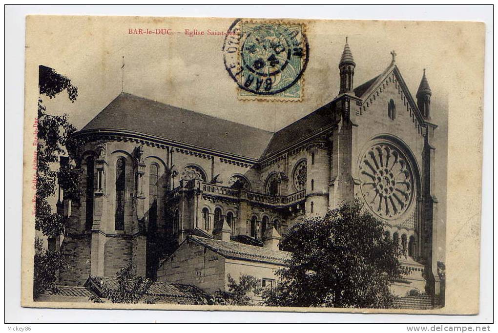 BAR LE DUC--1905--Eglise St Jean  éd ????? - Bar Le Duc