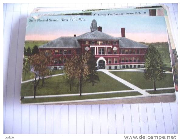 Amerika United States America USA WI River Falls Normal School - Other & Unclassified