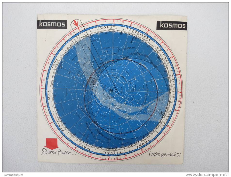 Drehbare Kosmos-Sternkarte Mit Planetenanzeiger (Nördlicher Und Südlicher Sternhimmel) - Autres & Non Classés