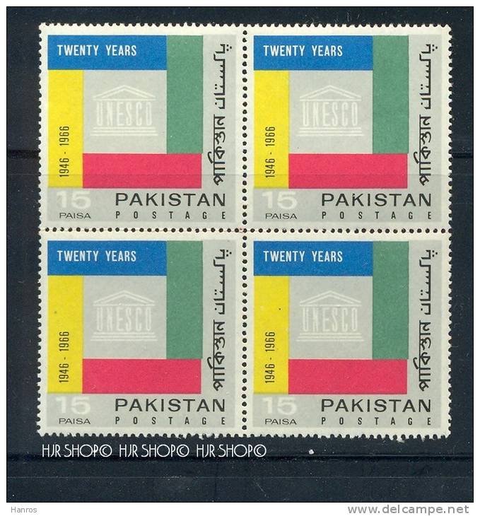 1966,Pakistan, MNH(**) Stamps, 4 St. - Pakistan