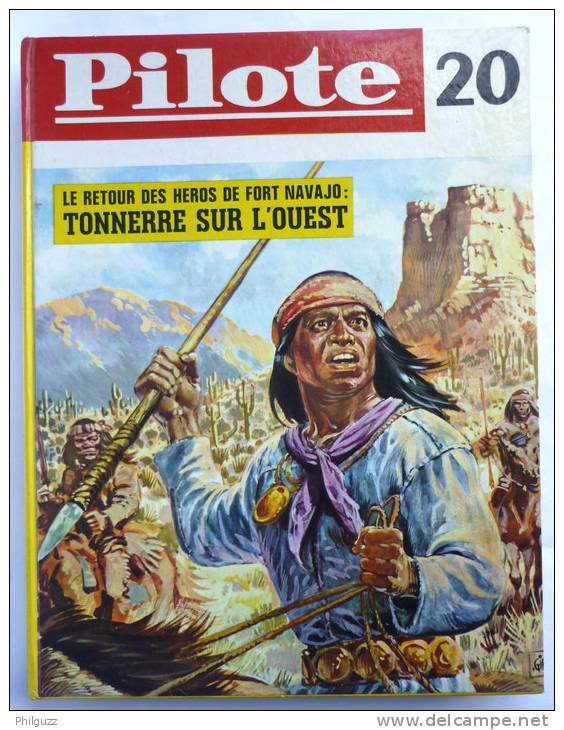 RECUEIL PILOTE N°20 EDITION FRANCAISE - TBE Complet De Tout Ces PILOTORAMA - COUVERTURE GIRAUD N°233 à 242 1964 - Pilote