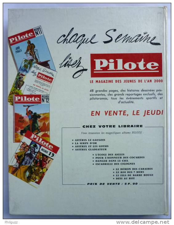 RECUEIL PILOTE N°20 EDITION FRANCAISE - TBE Complet De Tout Ces PILOTORAMA - COUVERTURE GIRAUD N°233 à 242 1964 - Pilote