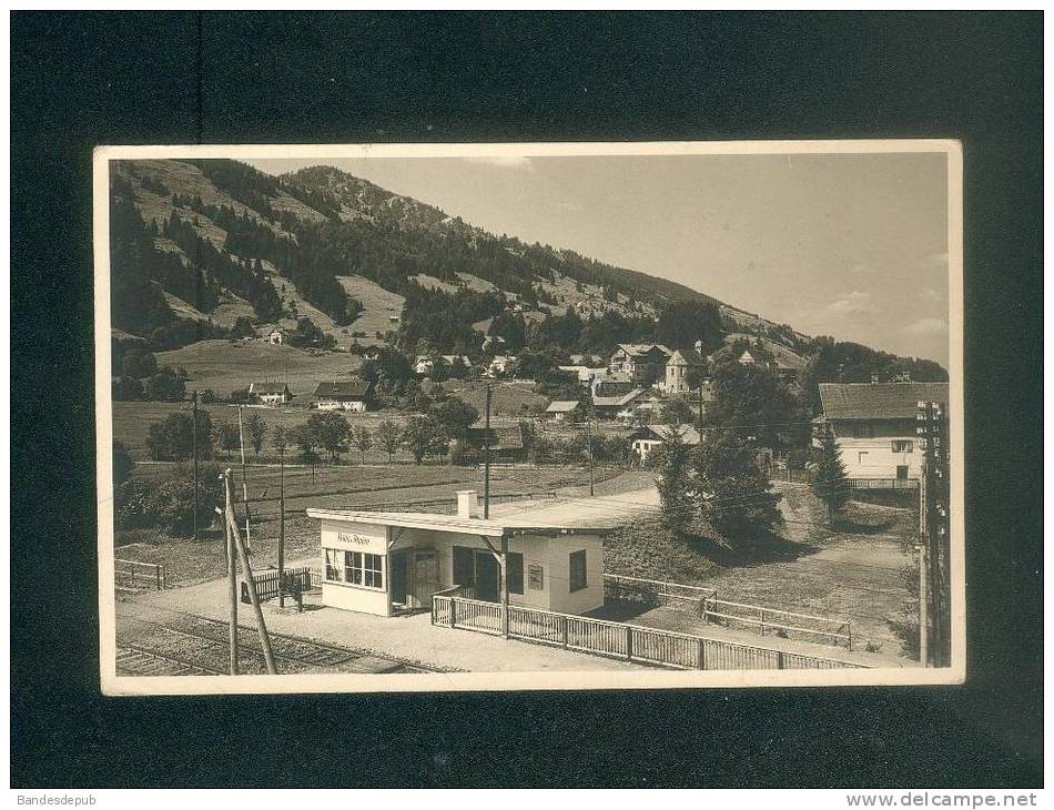 AK Allemagne - Carte Photo IMMENSTADT Algau - Bühl A. Alpsee ( Chemin De Fer Gare ?? ) - Immenstadt