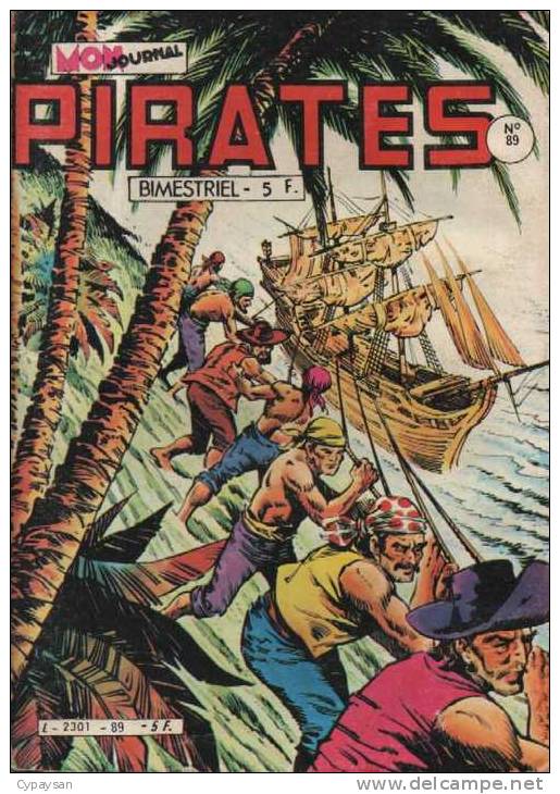 PIRATES N° 89 BE MON JOURNAL 05-1982 - Piraten