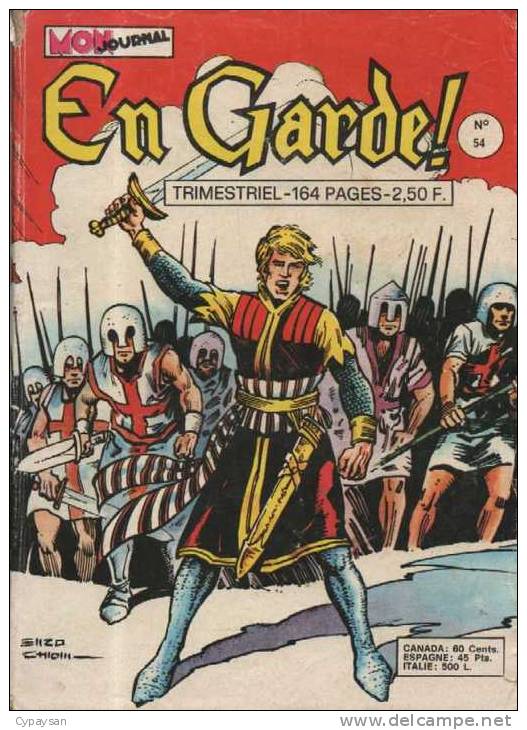 EN GARDE N° 54 BE MON JOURNAL 07-1976 - Mon Journal