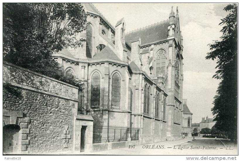 45-  Orléans    - L´Eglise   Saint-Paterne .-   L.L - Orleans