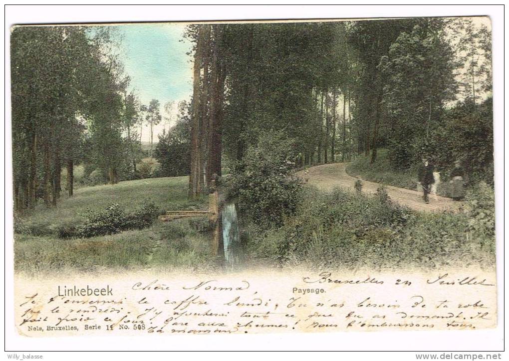 Carte Postale "Linkebeek - Paysage / Landschap" - Linkebeek