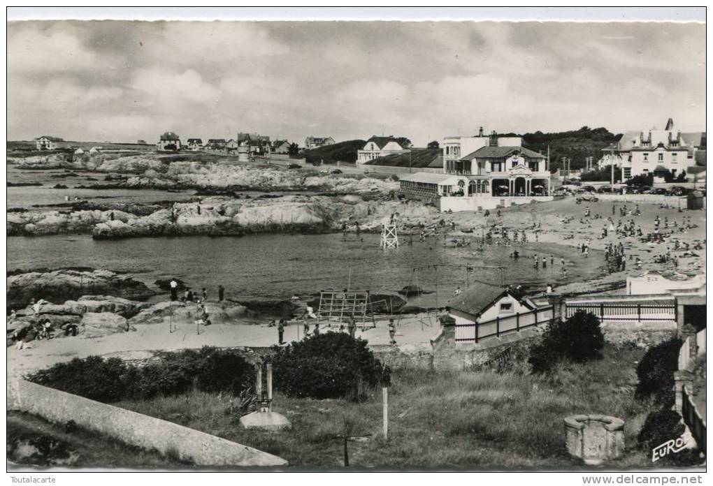 CPSM 44 LE CROISIC LA PLAGE  1961 - Le Croisic