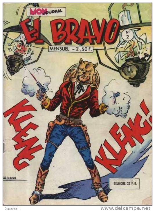EL BRAVO N° 2 BE MON JOURNAL 11-1977 RARE - Mon Journal