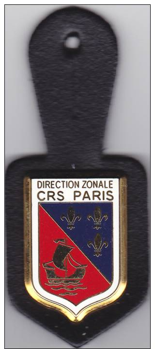 Insigne Direction Zonale CRS PARIS - Police & Gendarmerie