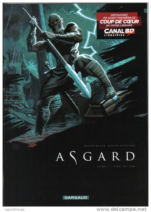 Dossier De Presse Asgard Ralph Meyer Avier Dorison Dargaud 2012 - Press Books