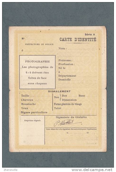 Carte Ancienne - Ligue Aéronautique De France - 1936 - 18 Avenue Victor Emmanuel 3 à Paris - Andere & Zonder Classificatie