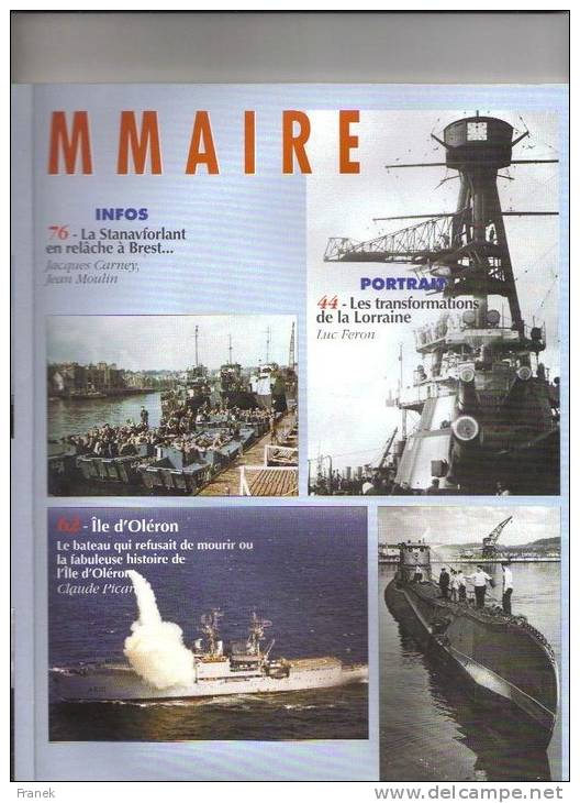 Marines&amp; Forces Navales N° 71 - "Destroyer Mölders" - Sommaire Complet En Annexe - Other & Unclassified