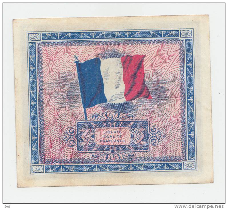 France 10 Francs 1944 VF++ CRISP Banknote P 116 - 1944 Flag/France