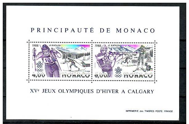 Monaco  Block  38   **/MNH (zz2468 ) Siehe Scan ! - Bloques