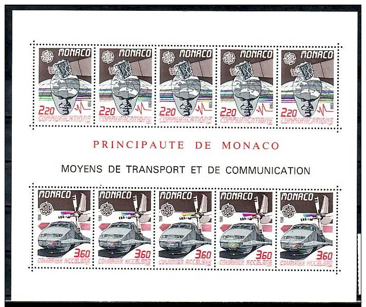 Monaco  Block  39  **/MNH (zz2470 ) Siehe Scan ! - Bloques