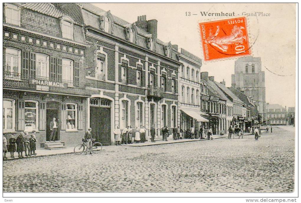 Wormhout. Grand'Place. (Pharmacie) - Wormhout
