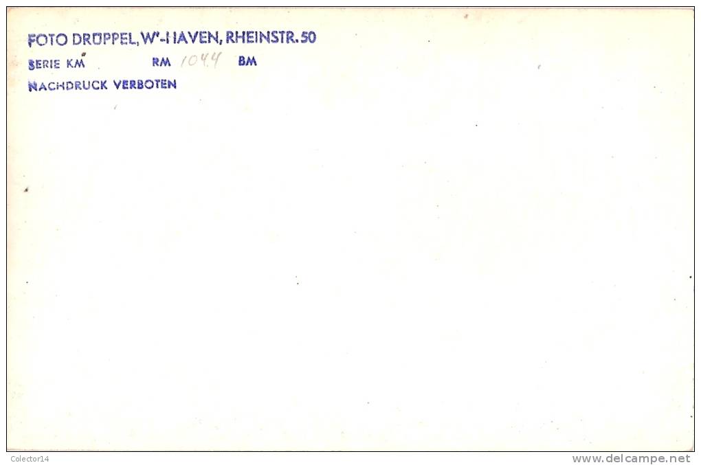 PHOTO  DRUPPEL W. HAVEN RHEINSTR.50 NACHDRUCK VERBOTEN ? - Wilhelmshaven