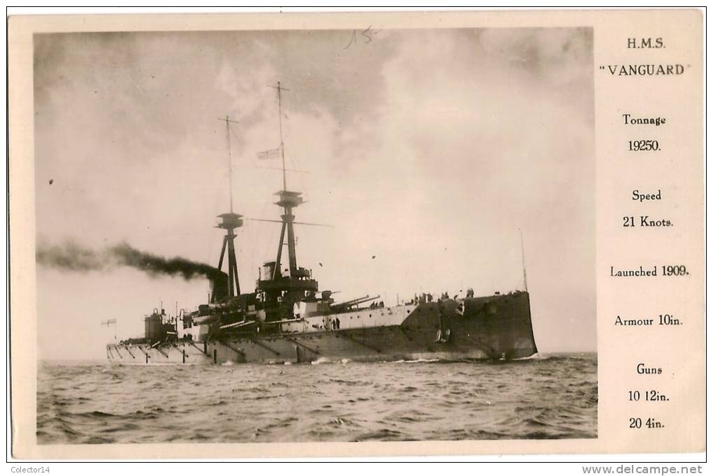 H.M.S. VANGUARD - Warships
