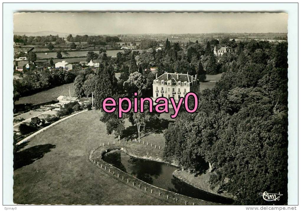 Br - 03 - LE DONJON - Vue Aérienne Sur Le Plessis Et Sur Le Village - édit. Combier - - Autres & Non Classés