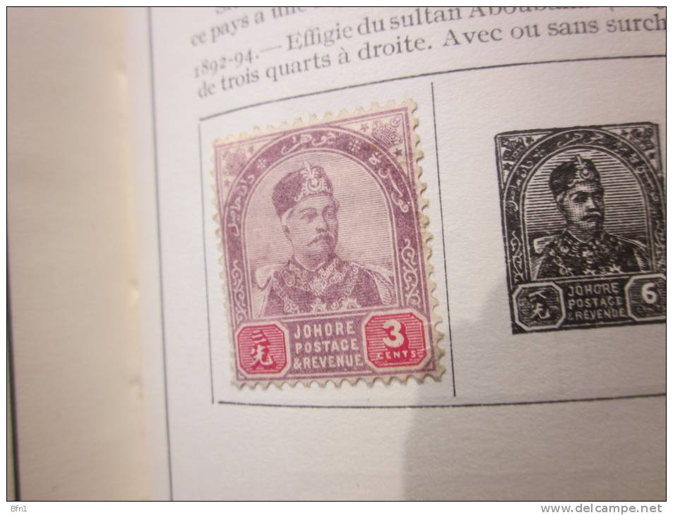 COLLECTION TIMBRES  MALAISIE DEBUT 1902 OBLITERES OU NEUFS AVEC  CHARNIERES