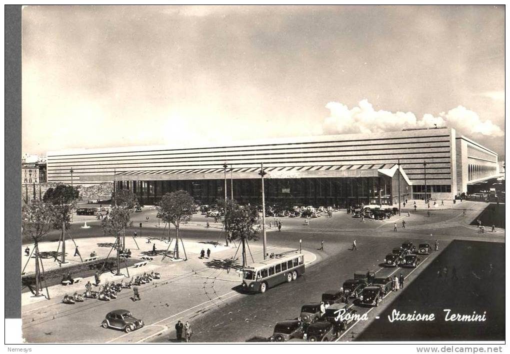 ANNI 60 ROMA STAZIONE TERMINI FG NV 2 SCANS - Stazione Termini