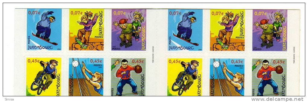 Luxembourg / Booklets / Sport / Cycling / Volleyball / Basketball - Booklets