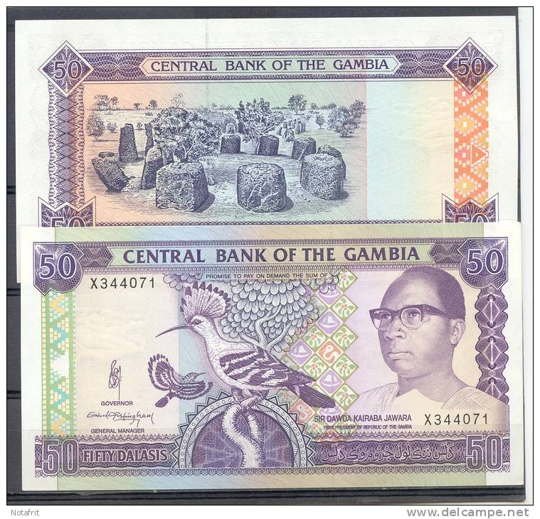 Gambia 50 Dalasis  UNC - Gambie