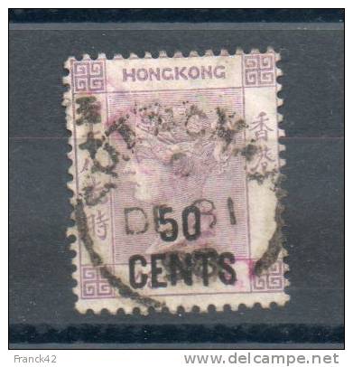 Hong Kong. 50 Cents Sur 48 C Violet - Gebruikt