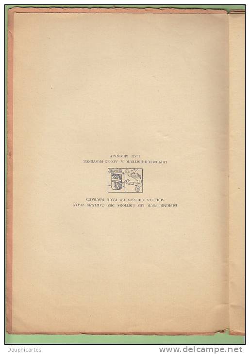 EDOUARD AUDE : La Poésie En Provence Au Temps De Malherbe. Tirage 100 Ex. N°28. Félibrige. Cahiers D'Aix En Provence - Provence - Alpes-du-Sud