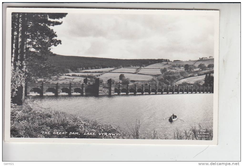 UK - WALES - MONTGOMERYSHIRE - Lake Vyrnwy, The Great Dam - Montgomeryshire