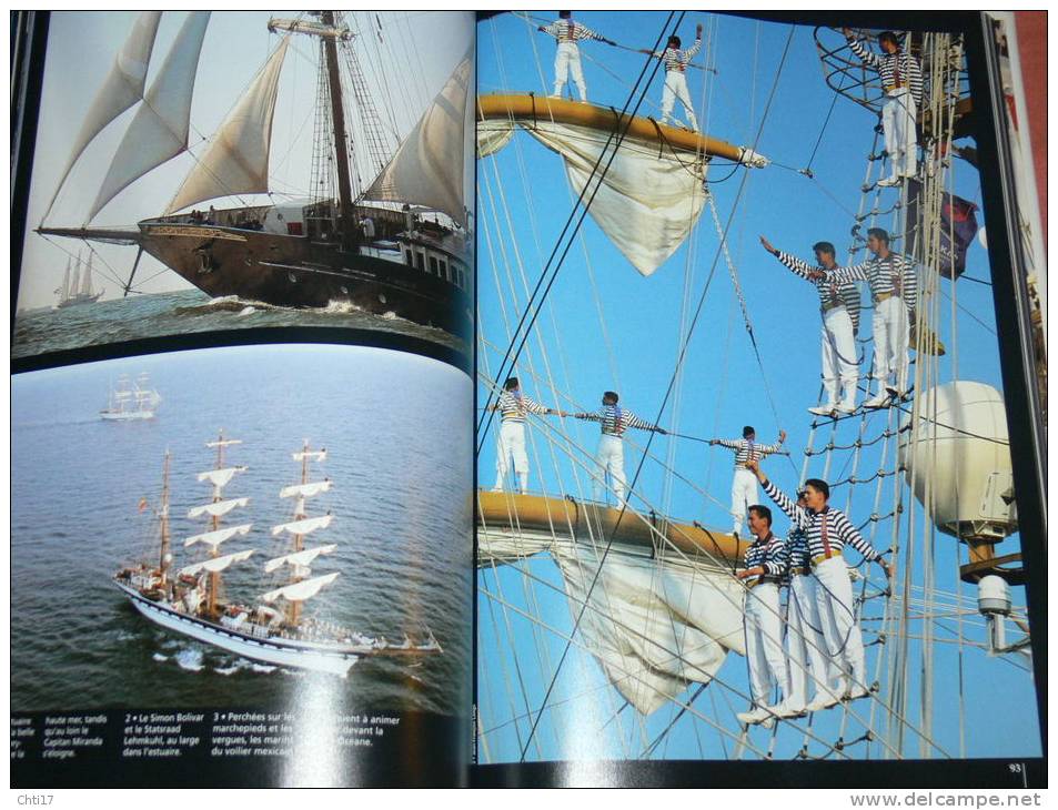 ROUEN L ARMADA DU SIECLE LIVRE OFFICIEL VOILES EN SEINE  JUILLET 1999 VALEUR NEUF 38 E