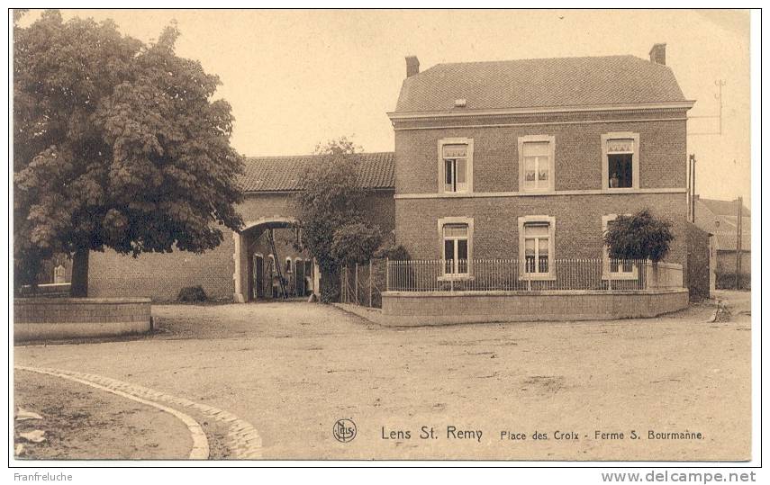 LENS St REMY (4280) Place Des Croix - Hannut
