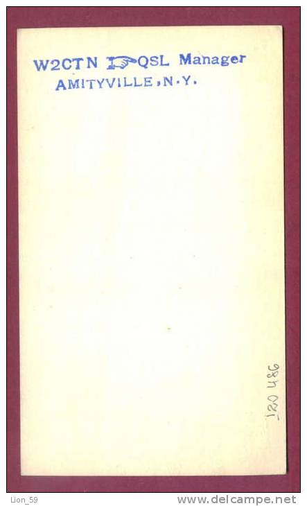120486 / QSL Card - ZB2I  - 1960 - 9 NAVAL HOSPITAL RD. Gibraltar, To W2CTN ,  AMITYVILLE , N.Y. - Autres & Non Classés