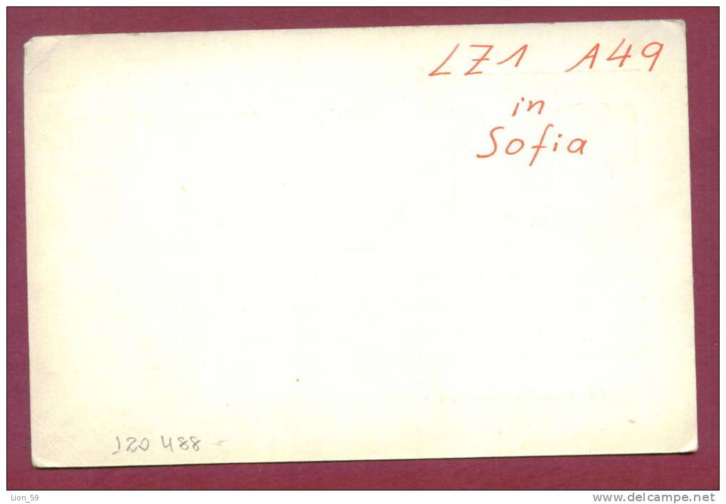 120488 / QSL Card - DJ 6 EF - 1961 Germany Deutschland  Allemagne Germania To Radio LZ1 A49 Sofia BULGARIA - Radio