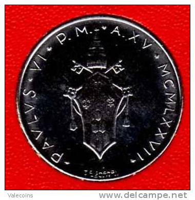 VATICANO - 1977 - 100 Lire - PAULUS VI - ANNUS XV - KM Y 122 - UNC From Divisionale - Vatican