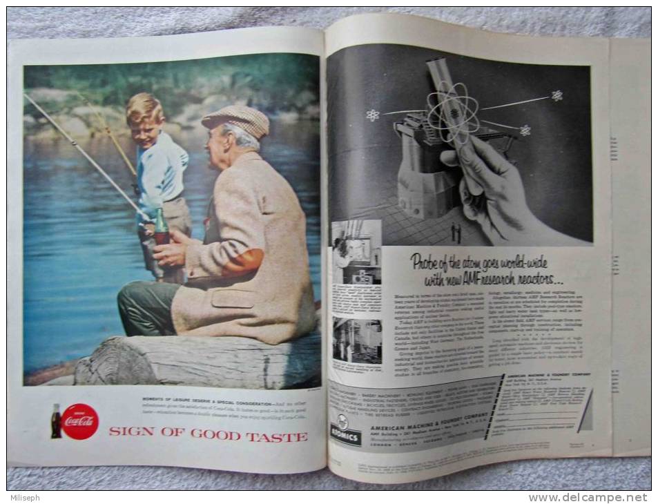 Magazine LIFE - SEPTEMBER 16, 1957 - INTE, ED,- Juan FANGIO -  COCA-COLA - RENAULT - ROLEX -  (3056) - News/ Current Affairs