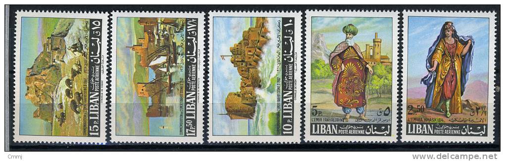 1968 - LIBANO - LEBANON - Scott Nr. C546/550 - Mi 1039/1043 - NH - (S27082012...) - Liban