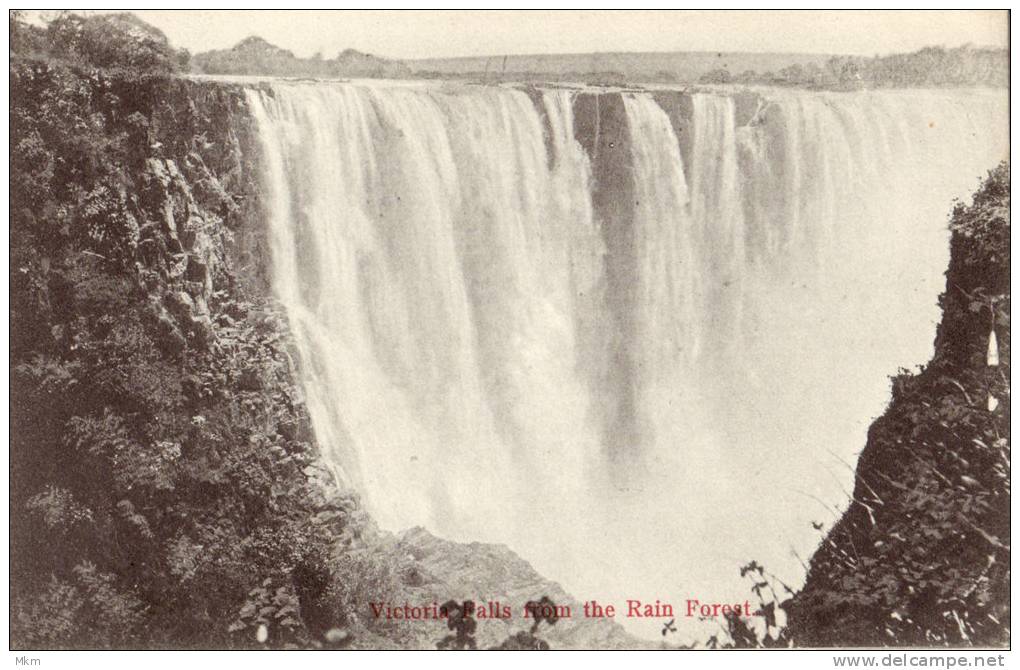 Victoria Falls From The Rain Forest - Zimbabwe