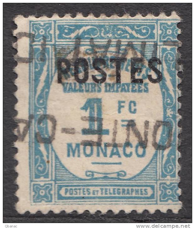 Monaco 1937 Mi#159 Used - Other & Unclassified