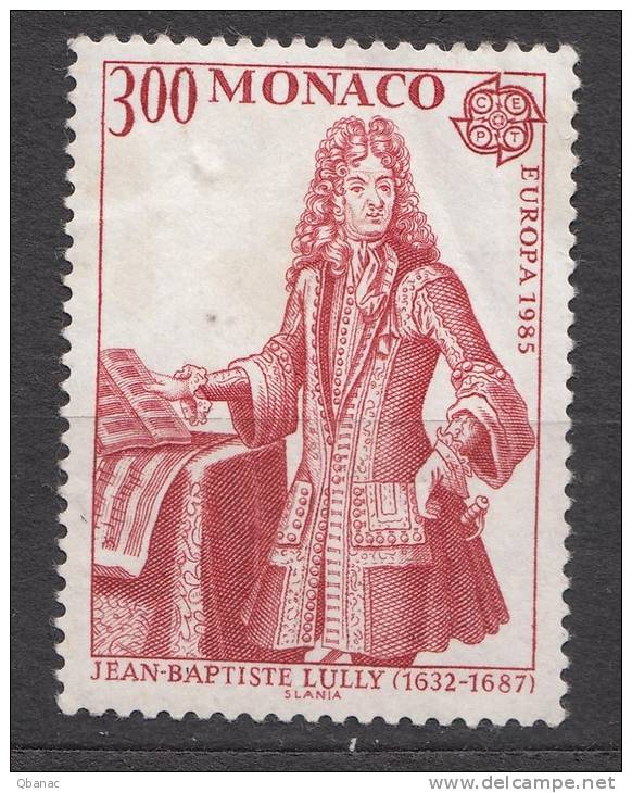 Monaco 1985 Europa - CEPT Mi#1682 Mint Hinged - Otros & Sin Clasificación