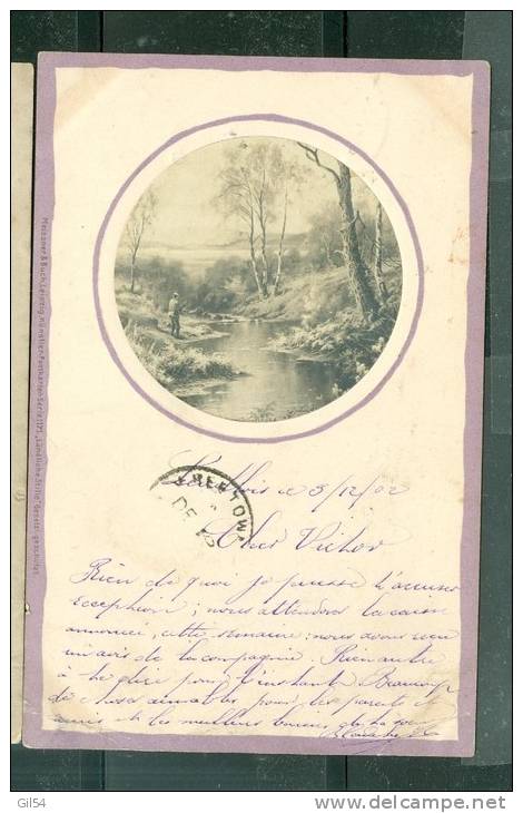 Carte Postale  Affranchie Par 10 Centimes Mouchon Retouché , Pour Le Sierra Leone Via Liverpool  ( 5 Scans ) - Ax3101 - 1900-02 Mouchon