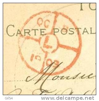 Cpa   Affranchie / 10 Cents  Semeuse En 1903 Pour Le Sierra Leone, Via Liverpool , Arrivée Freetown ( 4 Scans ) - Ax3112 - 1903-60 Sower - Ligned