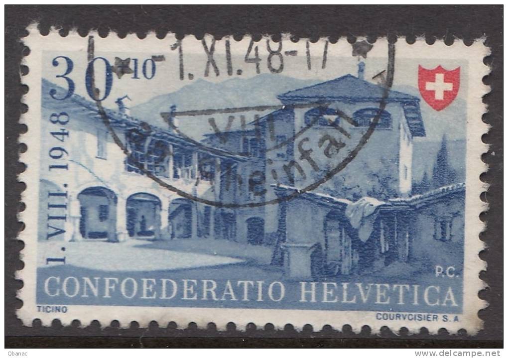 Switzerland 1948 Mi#511 Used - Gebraucht